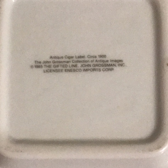 American Cigar Label Circa 1900 The Gifted line John Grossman - Picture 3 of 4